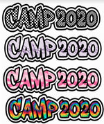 Camp Year Decal