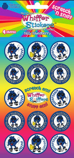 Whiffer Stickers - Scratch 'n Sniff Stickers "Billy Bluesberry"