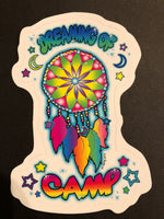 Dreaming of Camp Sticker