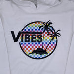 Sample Sale - Cropped "Vibes" Hoodie