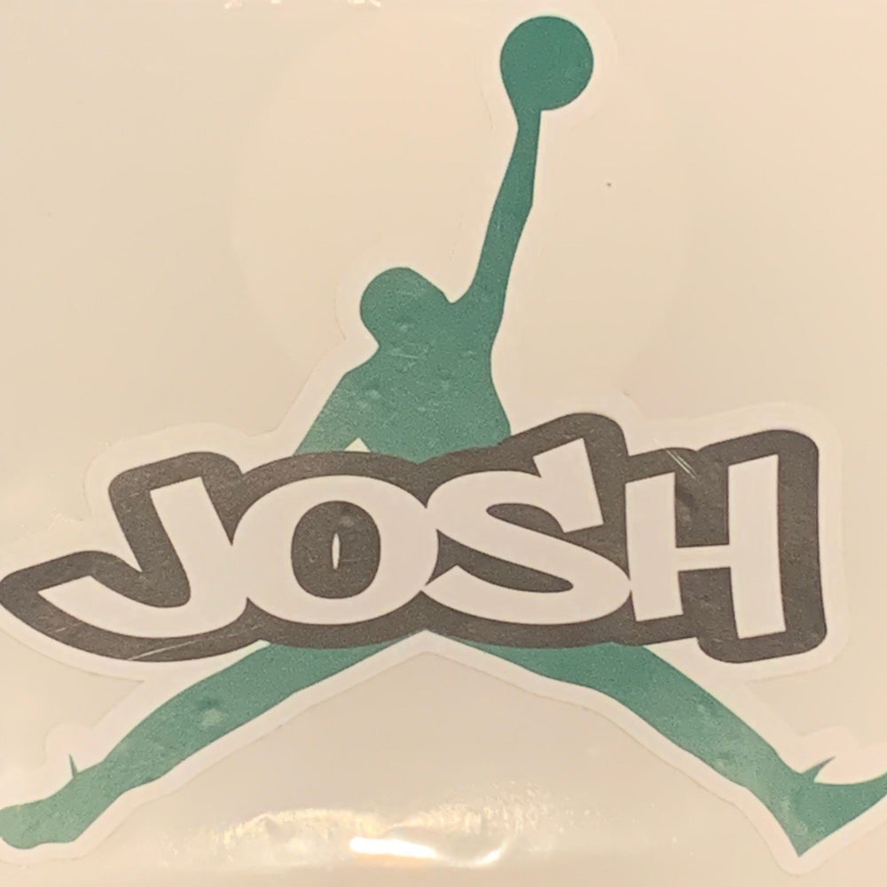 Sample Sale - Josh - Jumpman Name Decal