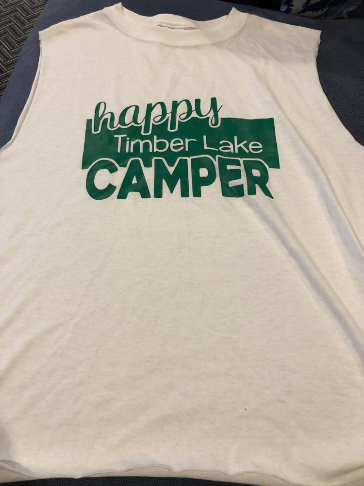 Sample Sale - Timber Lake - Happy Camper Tank