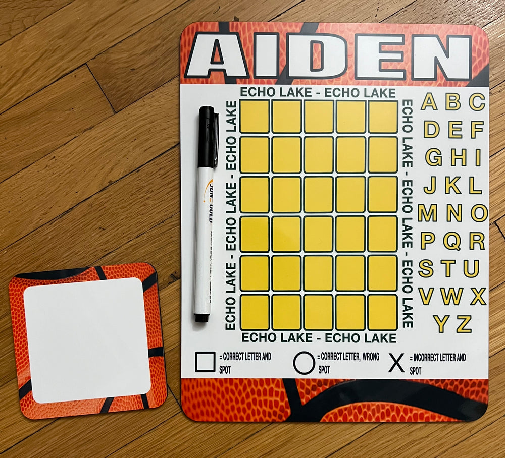 Custom Wordle Board- Choose Your Pattern