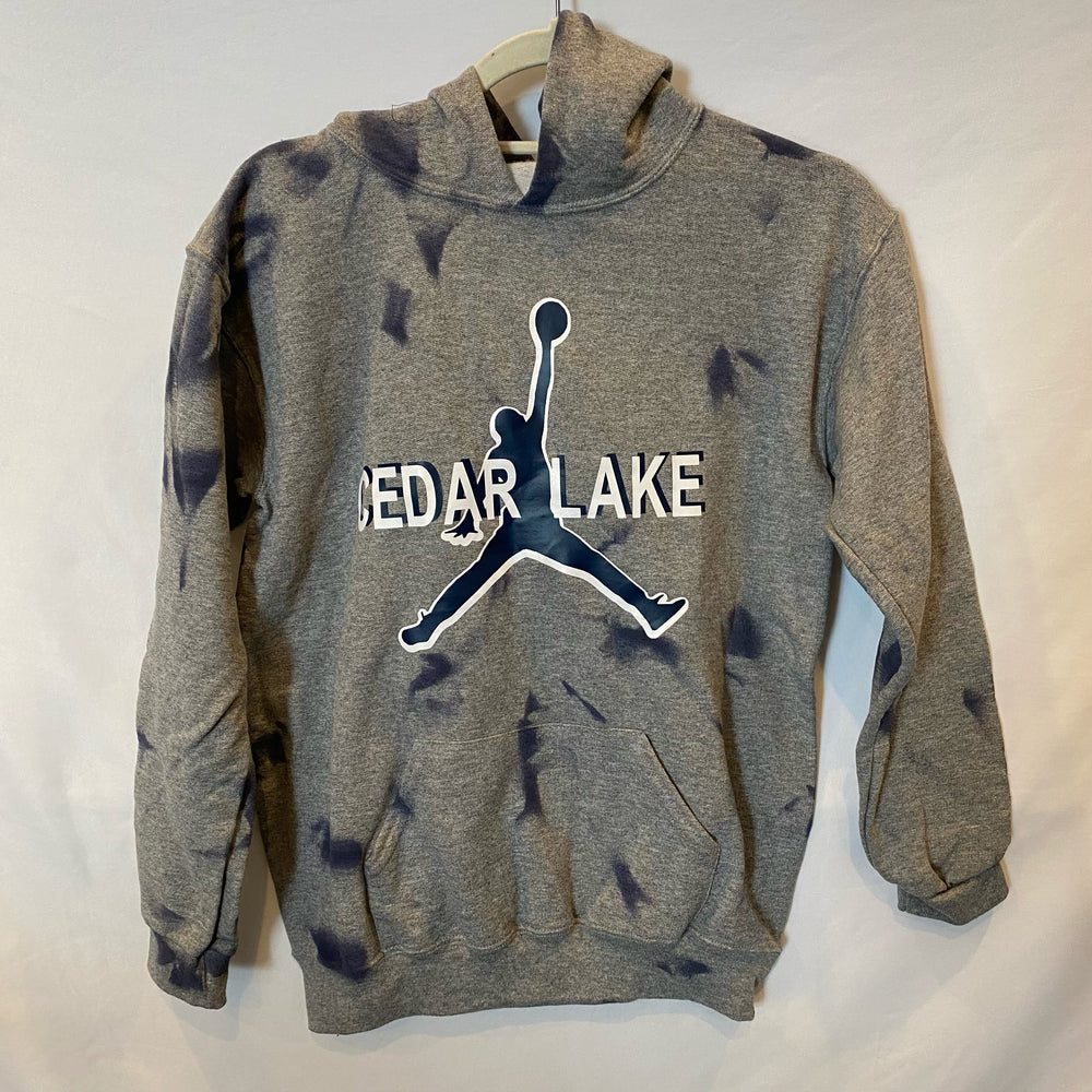 Sample Sale - Cedar Lake- Dyed Basketball Hoodie