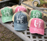 Bleached LOVE Hat