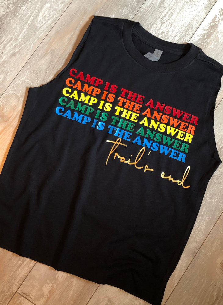 Camp Is The Answer Tank