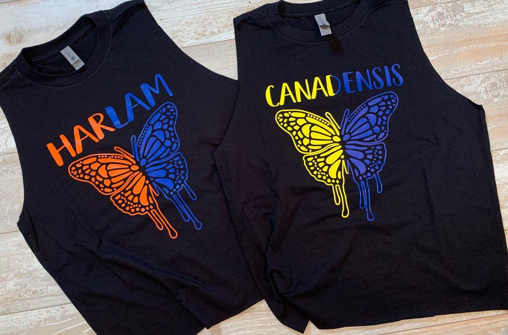 Camp Colors Butterfly Tank