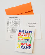 Card from Home - Camp Stuff