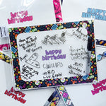 Autograph Clings - Happy Birthday