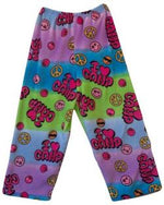 Fuzzy Pajama Pants - I "heart" Camp