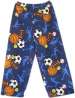 Fuzzy Pajama Pants - Sports Frenzy