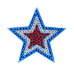 Red, White & Blue Star - 2" StickerBeans Sticker