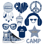 Large Camp Decal Sheet - "Heart"