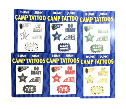 Camp Tattoo 5pc Set