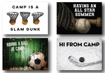 Camper Postcard Pack - Sports