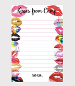 Kisses from Camp Notepad