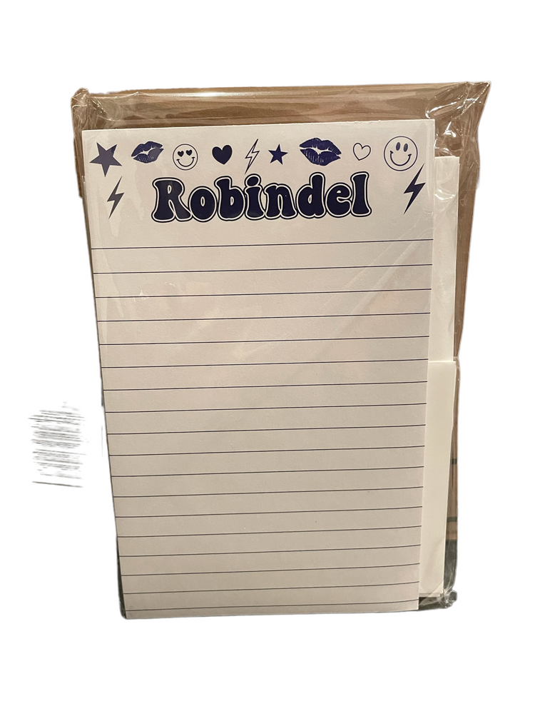 Sample Sale - Robindel - Notepad