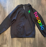 Sample Sale -Taconic - Lightning Bolt  Zipper Sweatshirt