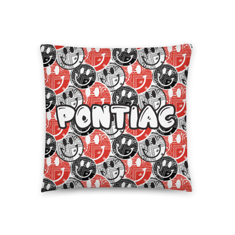 Bandana Smiley Pillow