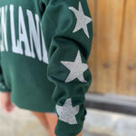 Camp Glitter Star Crewneck Sweatshirt
