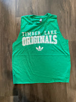 Sample Sale - Timber Lake - Green Originals Tank