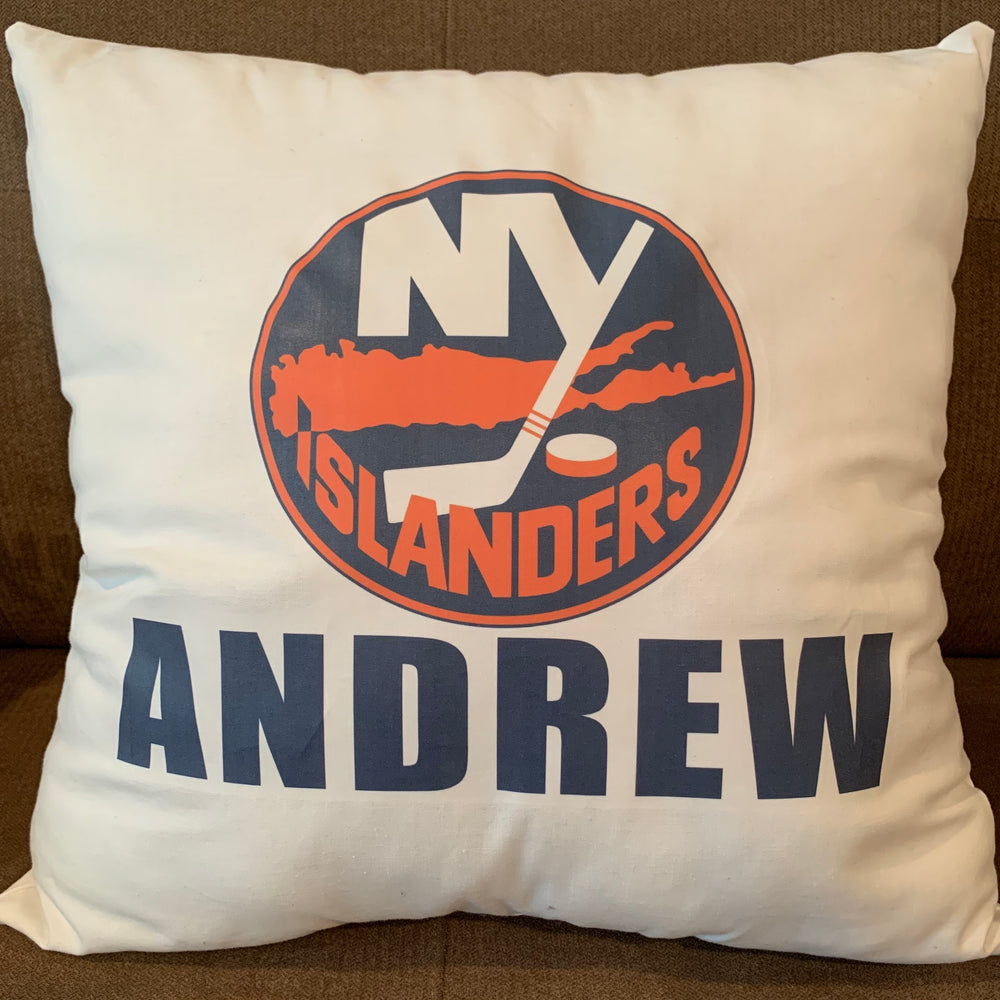 Sample Sale - Andrew - NY Islanders Logo Pillow