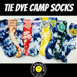 Tie Dye Camp Socks