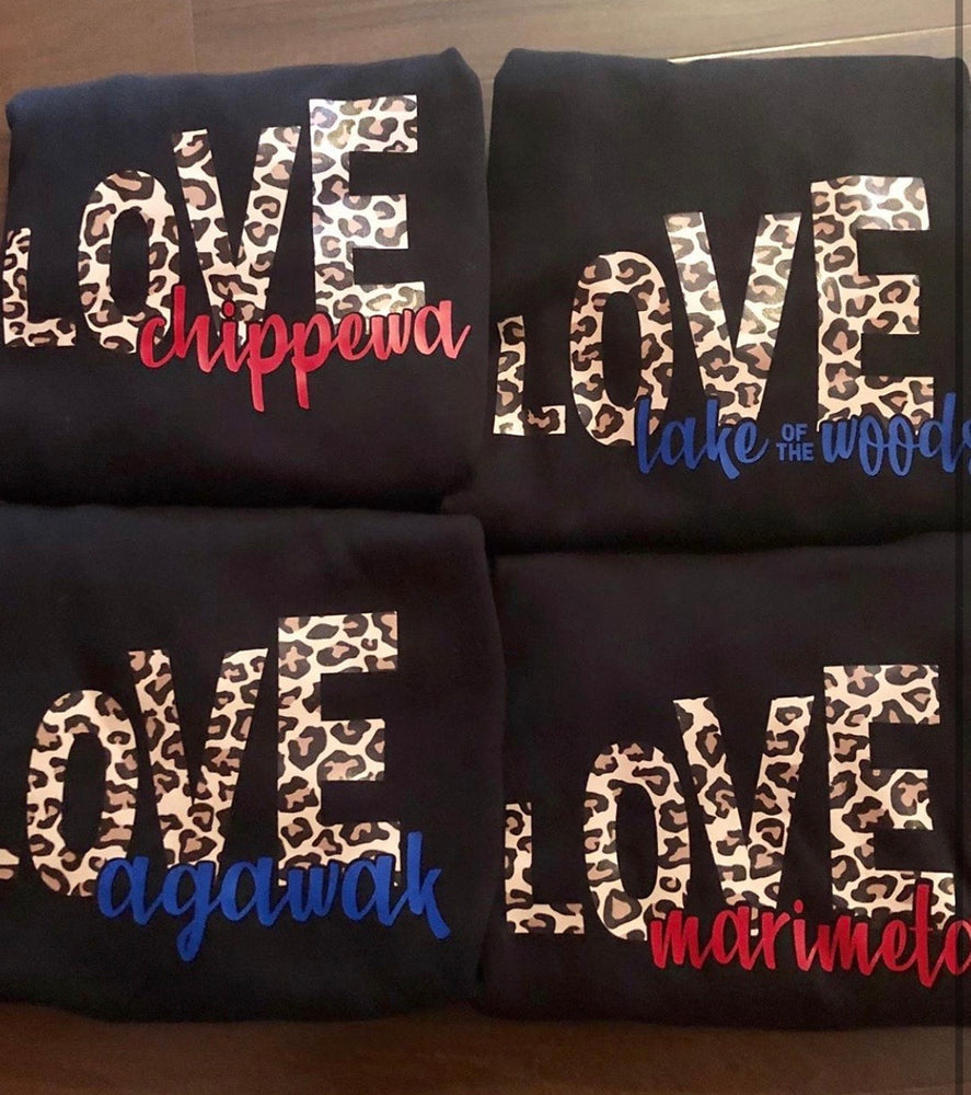 Leopard Love Camp Sweatshirt