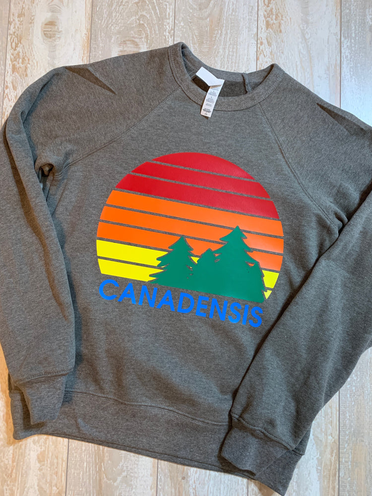Camp Sunset Crew Sweatshirt