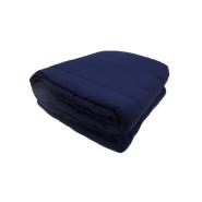 Jersey Knit Camp Comforter - Navy Blue