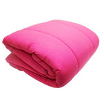 Jersey Knit Camp Comforter - Dark Pink