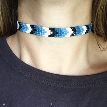 Indian Bead Choker Necklace